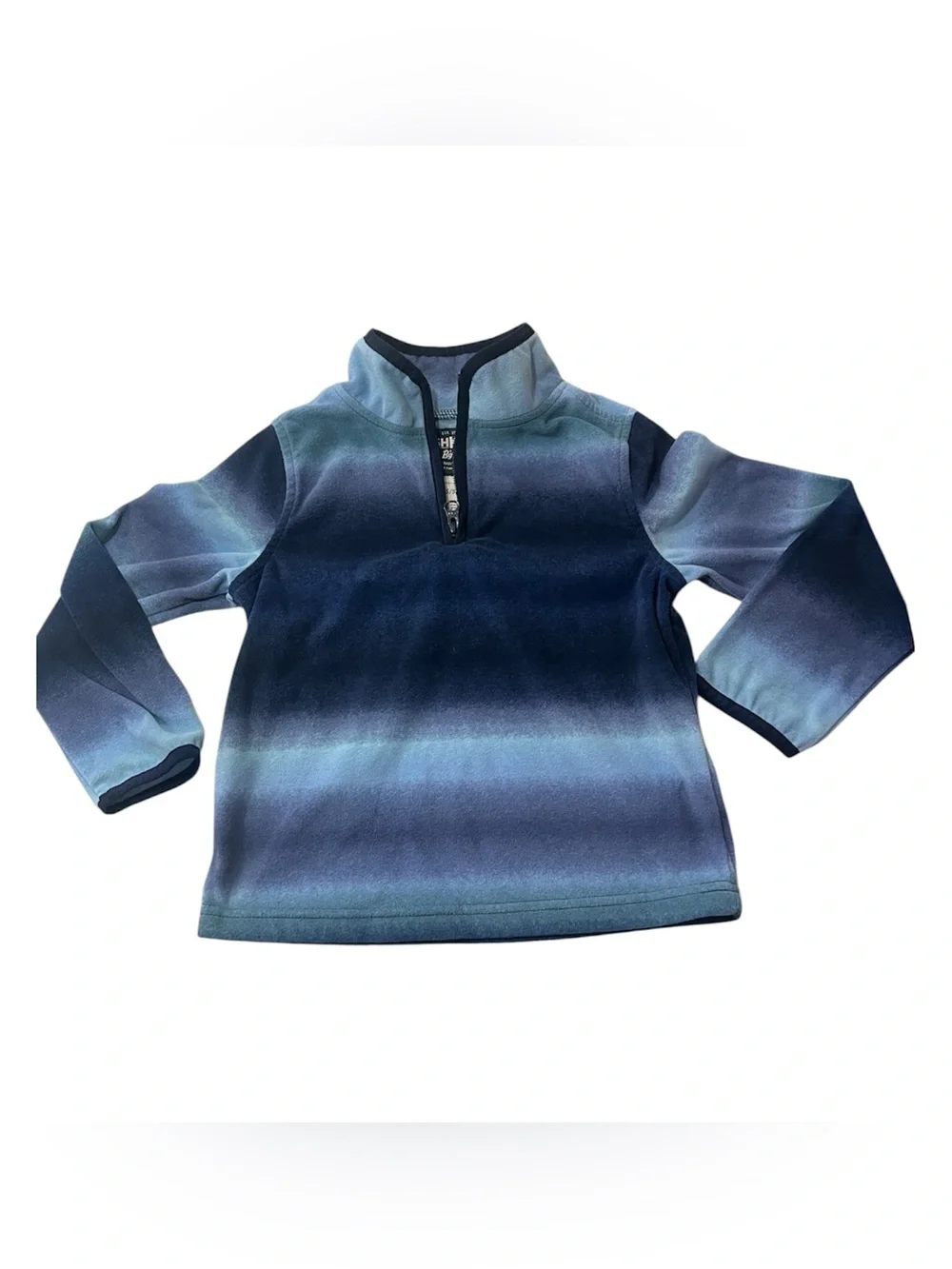 OshKosh B'gosh Blue Ombre Quarter-Zip Fleece Pullover